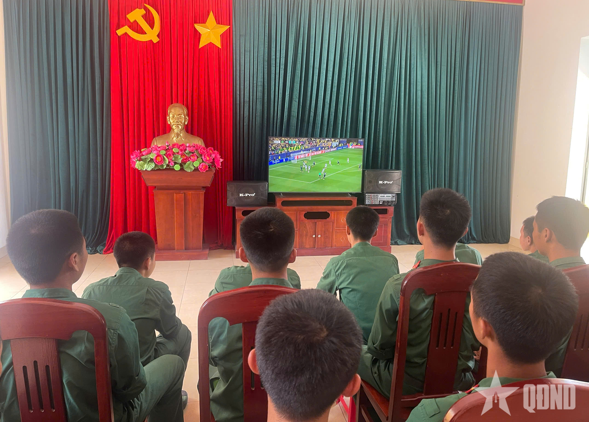 Nóng cùng World Cup 2026 ở Lữ đoàn 368, Quân đoàn 12